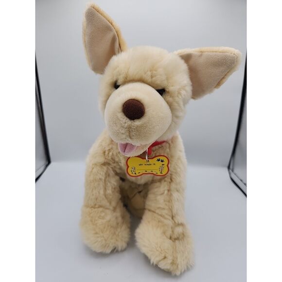 Build A Bear Yellow Labrador Dog Retriever Puppy Plush Stuffed Animal 13" BAB - Picture 7 of 9